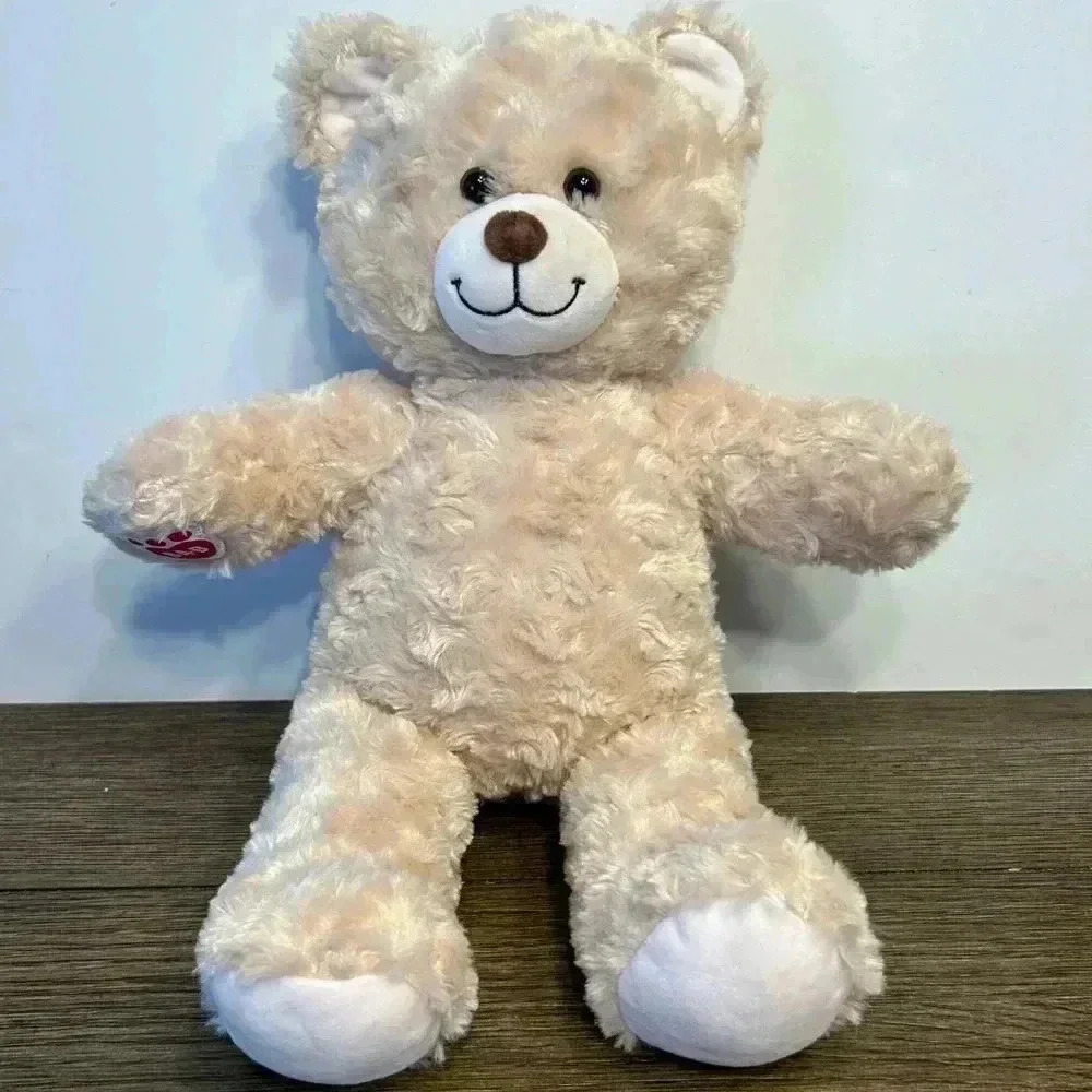 Build a bear happy‎ hugs tan teddy bear 16”